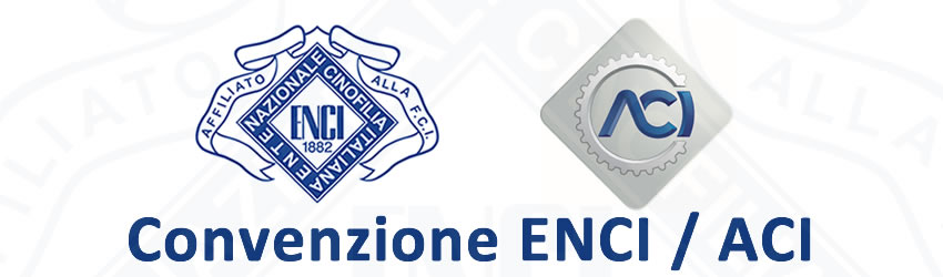 Convenzione tra ENCI e Automobile Club d’Italia (ACI)